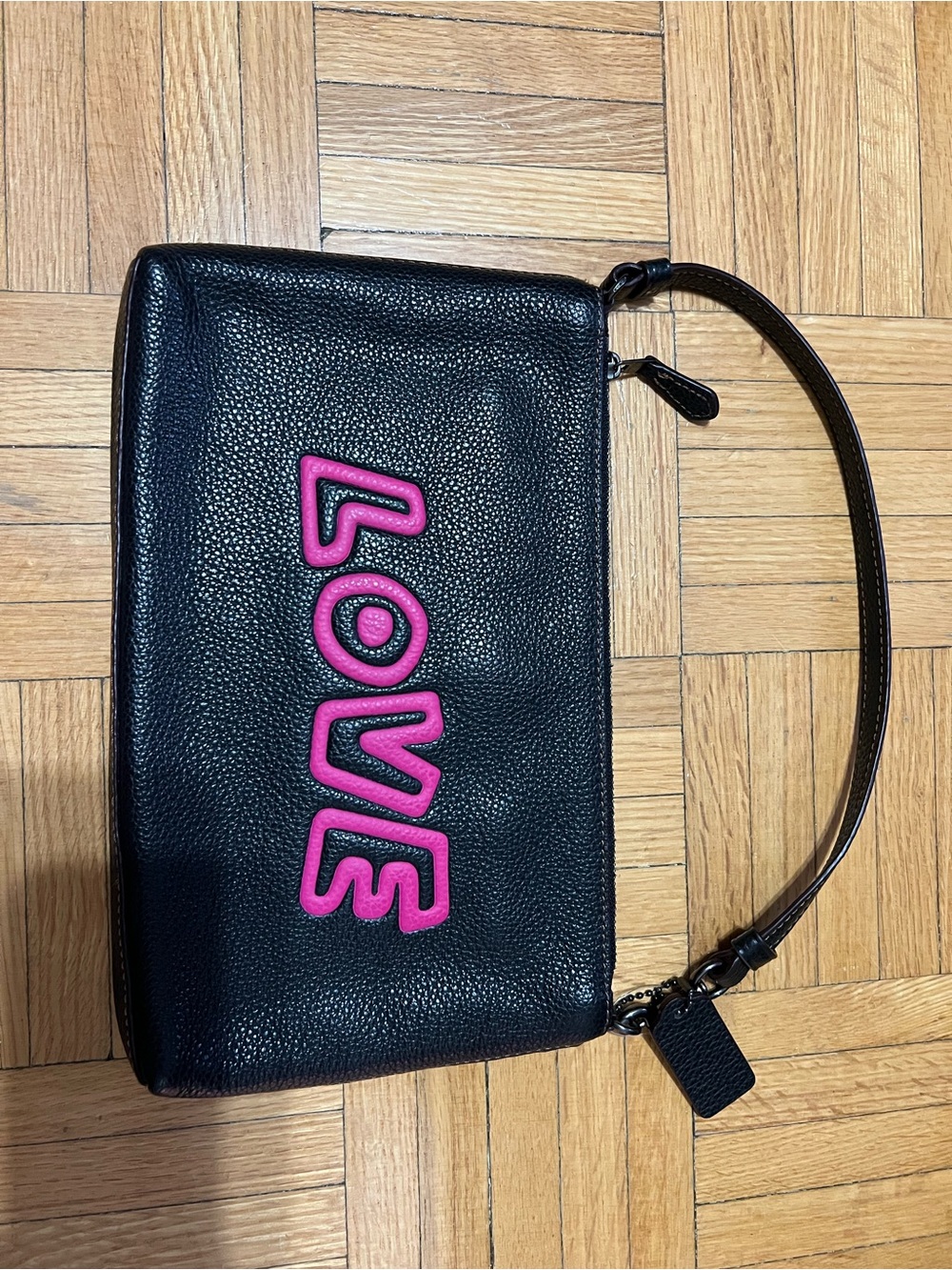 Coach leather limited condition bag